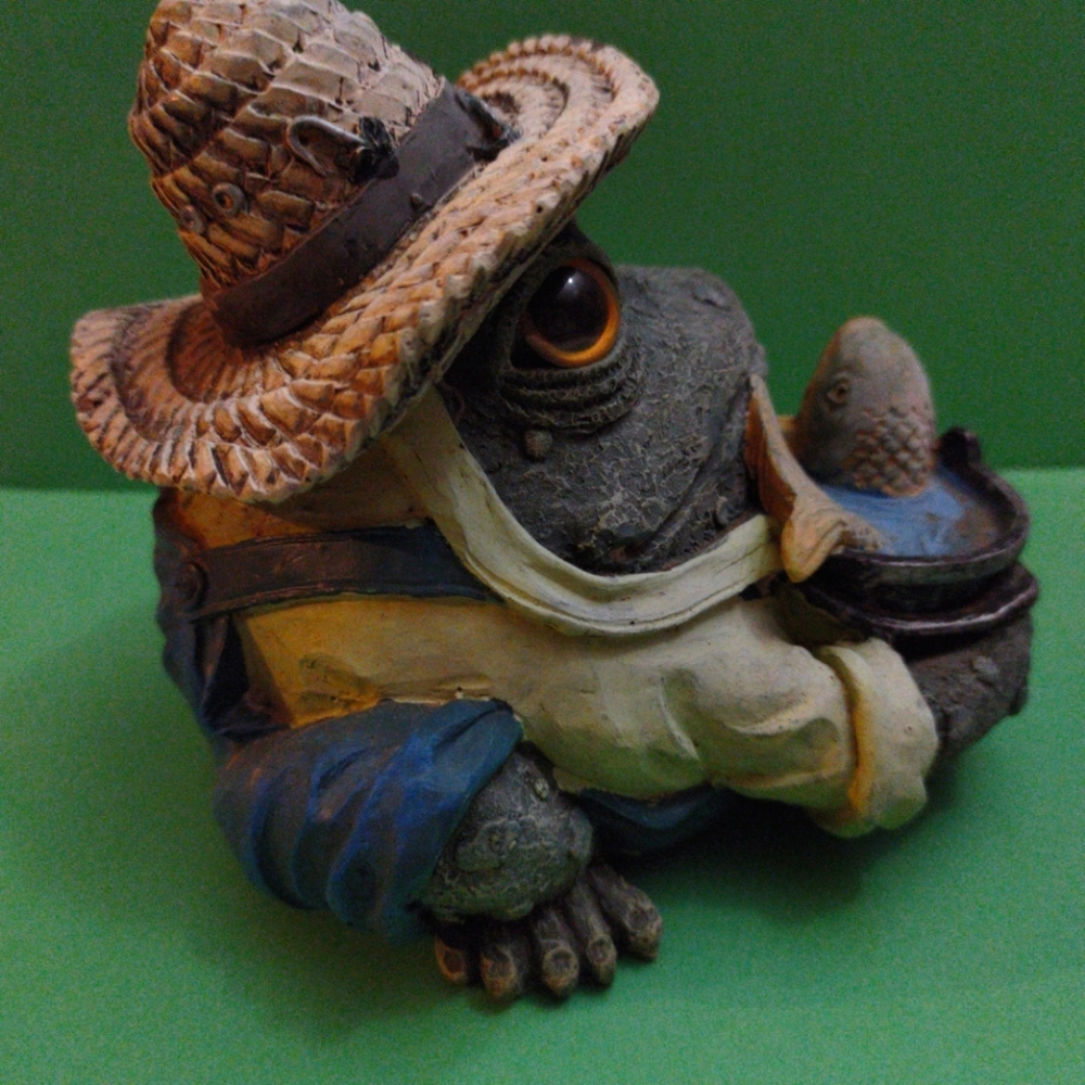 "Fishermans paradise" front door stopper.